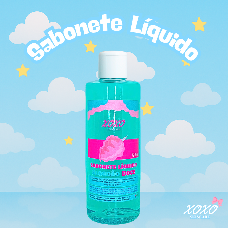 ALGODÃO DOCE | Sabonete Líquido