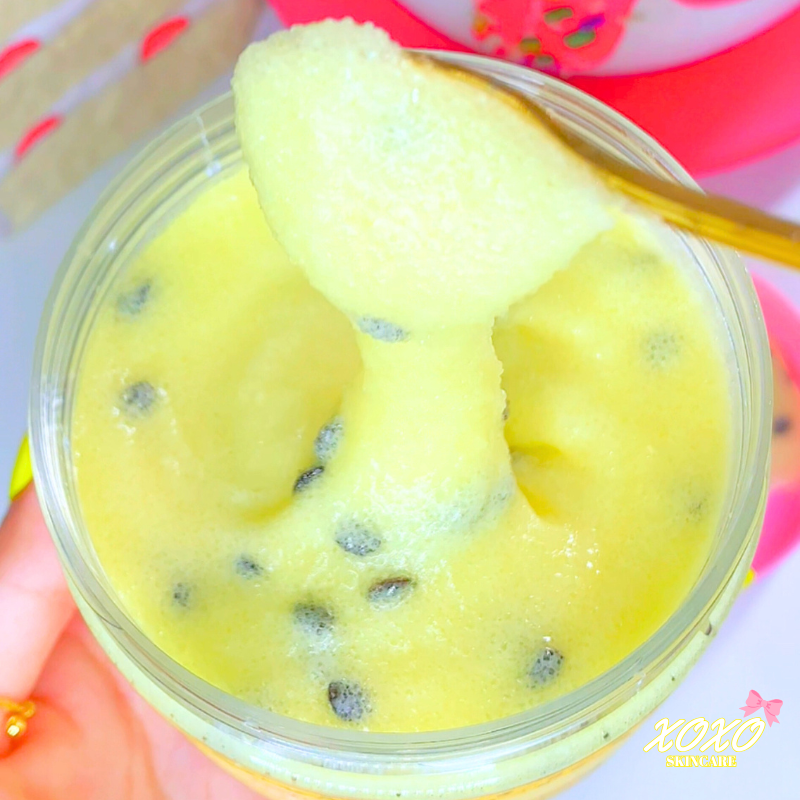 MARACUJÁ SUMMER | Body Ice Cream (Esfoliante Corporal de Açúcar)