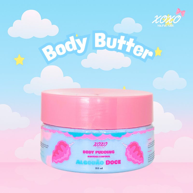 ALGODÃO DOCE | Body Pudding (Manteiga Corporal)