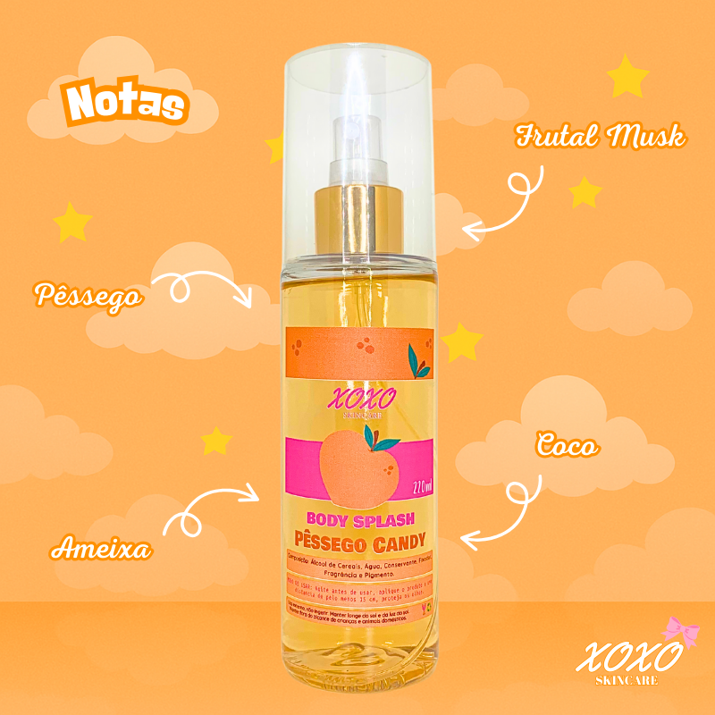 PÊSSEGO CANDY | Body Splash