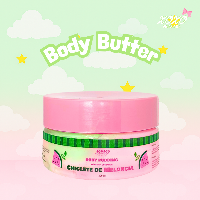 CHICLETE DE MELANCIA | Body Pudding (Manteiga Corporal)