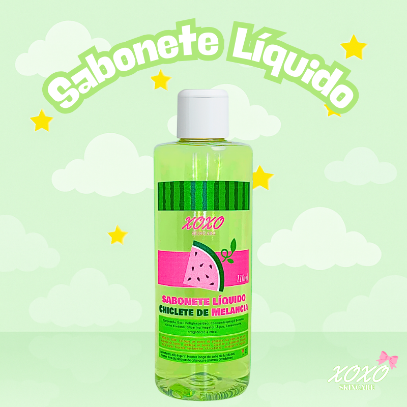 CHICLETE DE MELANCIA | Sabonete Líquido