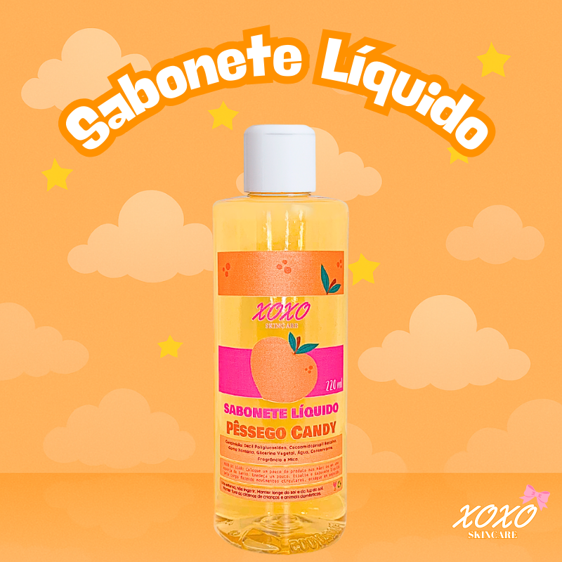 PÊSSEGO CANDY | Sabonete Líquido