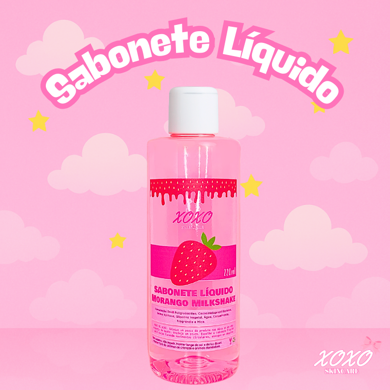 MORANGO MILKSHAKE | Sabonete Líquido