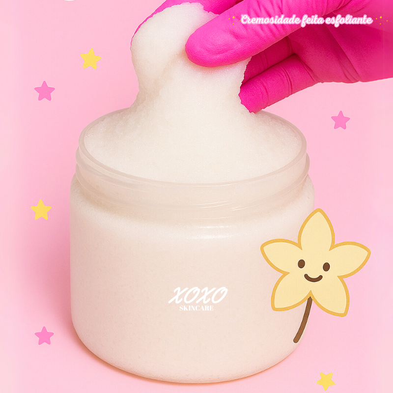 CUPCAKE DE BAUNILHA | Body Ice Cream (Esfoliante Corporal de Açúcar)