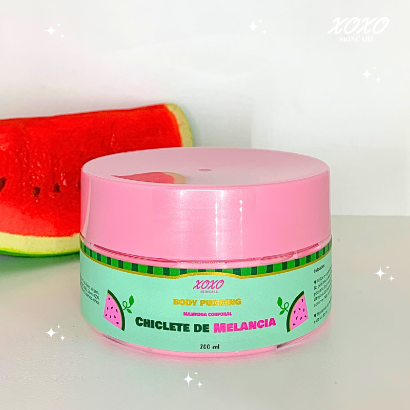 CHICLETE DE MELANCIA | Body Pudding (Manteiga Corporal)