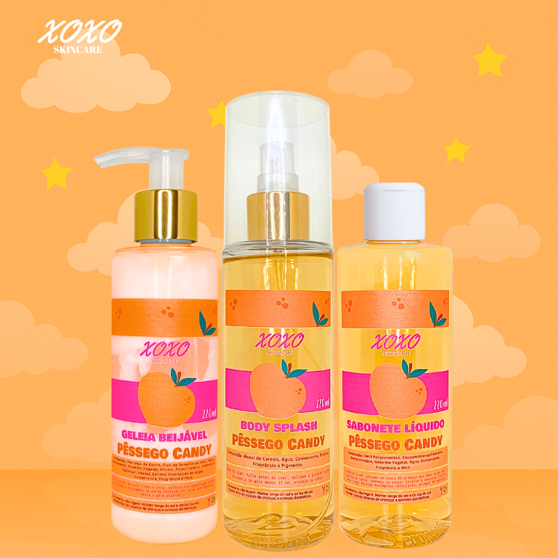 KIT TRIO GELEIA + SPLASH + SABONETE