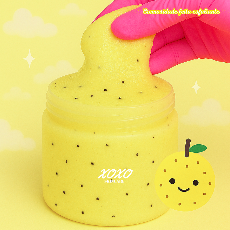 MARACUJÁ SUMMER | Body Ice Cream (Esfoliante Corporal de Açúcar)