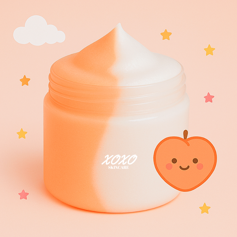 PÊSSEGO CANDY | Body Ice Cream (Esfoliante Corporal de Açúcar)
