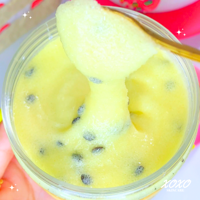 MARACUJÁ SUMMER | Body Ice Cream (Esfoliante Corporal de Açúcar)