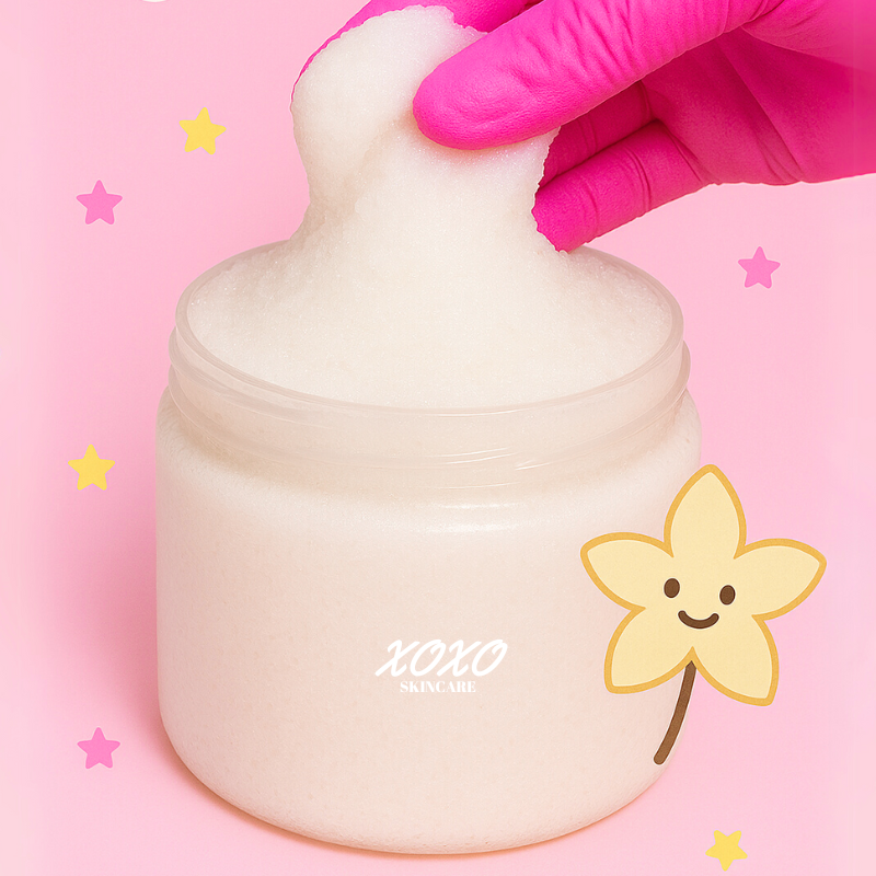 CUPCAKE DE BAUNILHA | Body Ice Cream (Esfoliante Corporal de Açúcar)