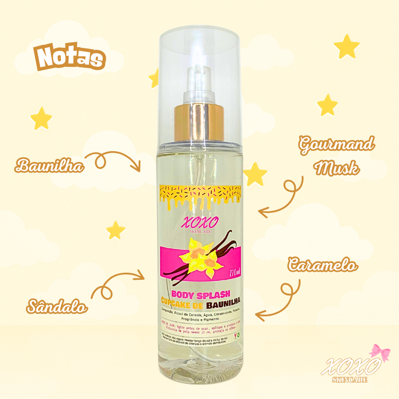 CUPCAKE DE BAUNILHA | Body Splash