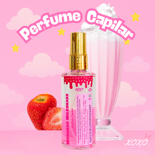 MORANGO MILKSHAKE | Perfume Capilar Bifásico