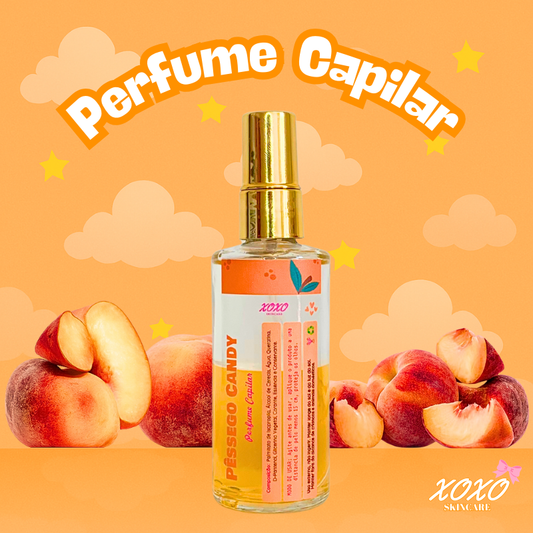 PÊSSEGO CANDY | Perfume Capilar Bifásico