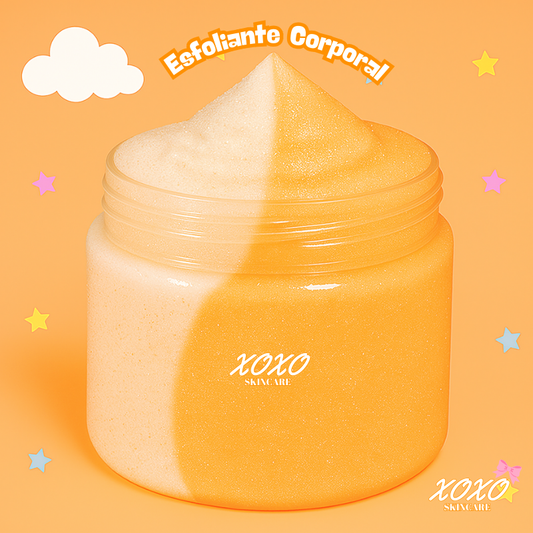 PÊSSEGO CANDY | Body Ice Cream (Esfoliante Corporal de Açúcar)