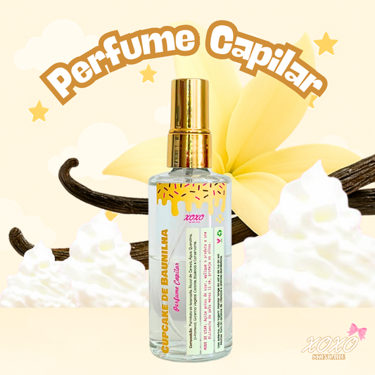 CUPCAKE DE BAUNILHA | Perfume Capilar Bifásico
