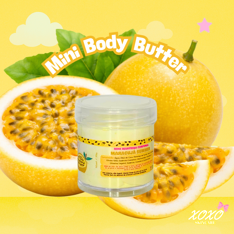 MINI BODY BUTTERS | Manteiga Corporal Hidratante