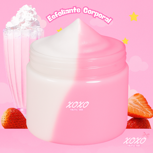 MORANGO MILKSHAKE | Body Ice Cream (Esfoliante Corporal de Açúcar)