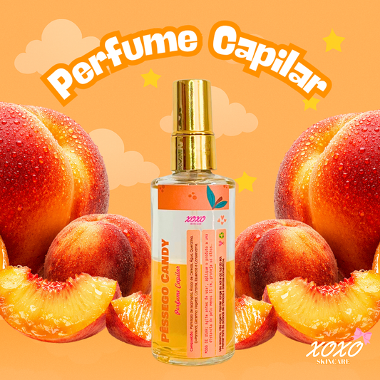 PÊSSEGO CANDY | Perfume Capilar Bifásico