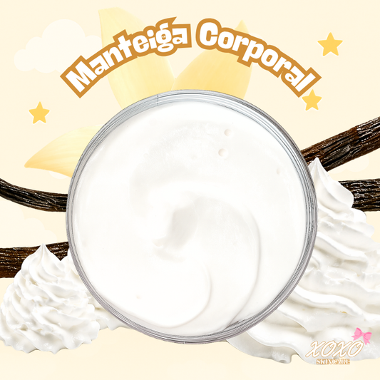 CUPCAKE DE BAUNILHA | Body Pudding (Manteiga Corporal)