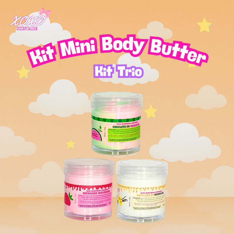 MINI BODY BUTTERS | Manteiga Corporal Hidratante