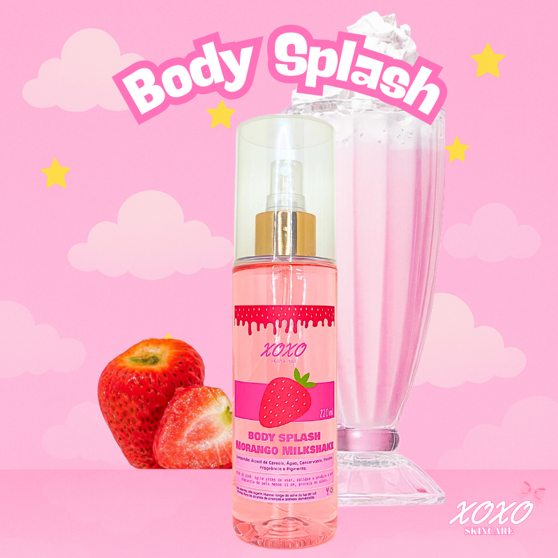 MORANGO MILKSHAKE | Body Splash