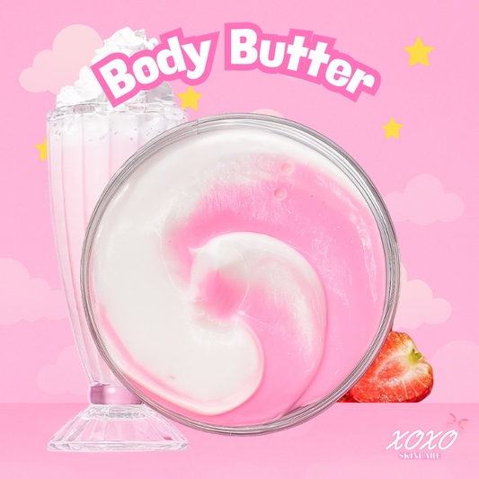 MORANGO MILKSHAKE | Body Pudding (Manteiga Corporal)