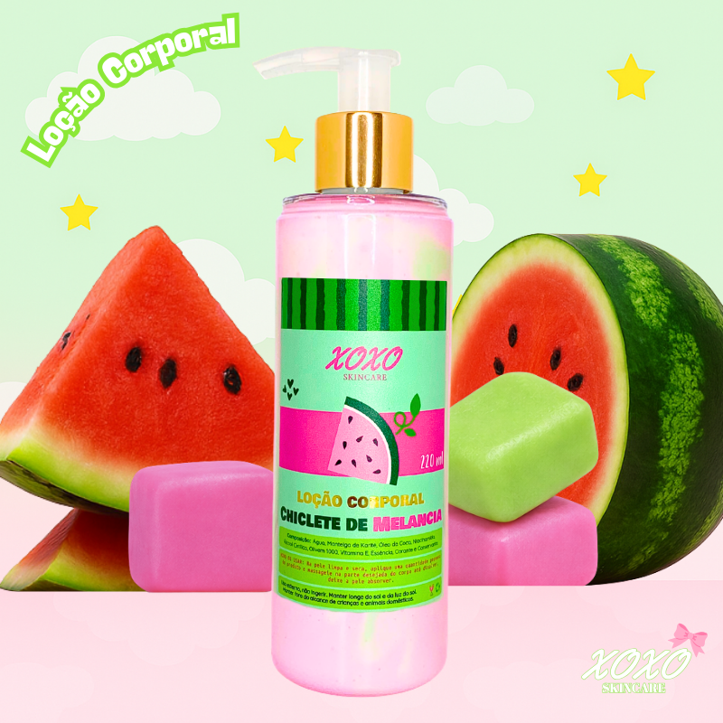 CHICLETE DE MELANCIA | Loção Corporal