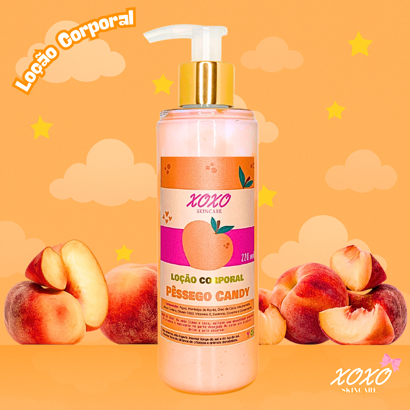 PÊSSEGO CANDY | Loção Corporal