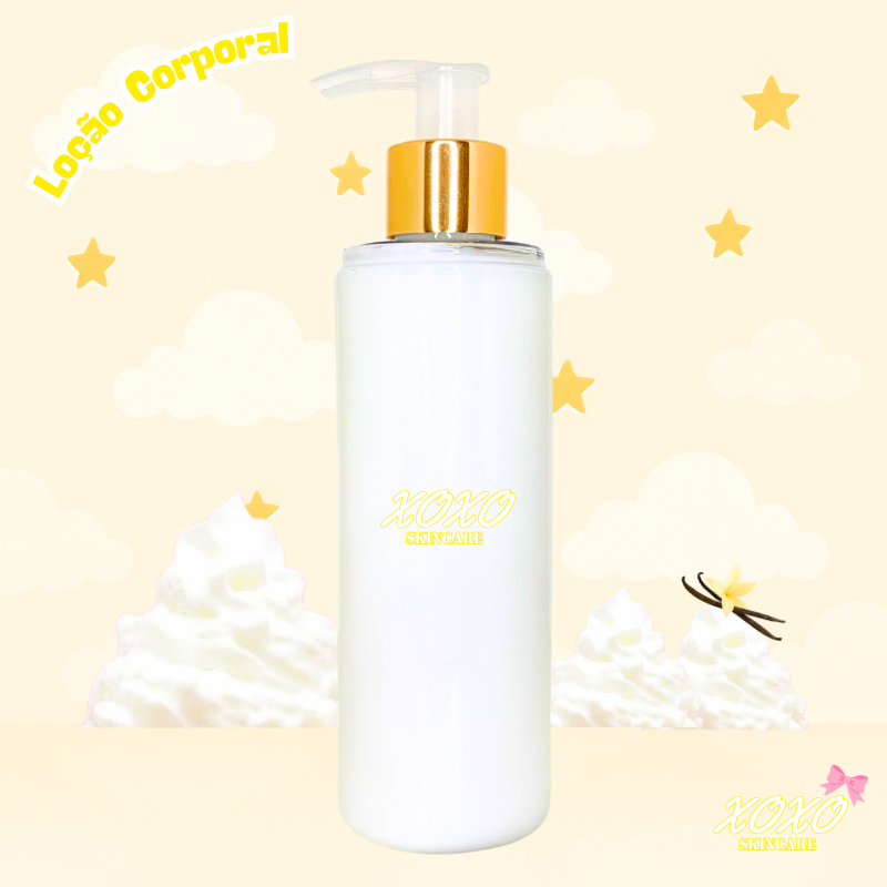 CUPCAKE DE BAUNILHA | Loção Corporal