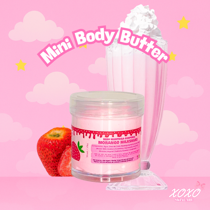 MINI BODY BUTTERS | Manteiga Corporal Hidratante