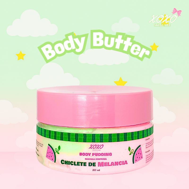 CHICLETE DE MELANCIA | Body Pudding (Manteiga Corporal)