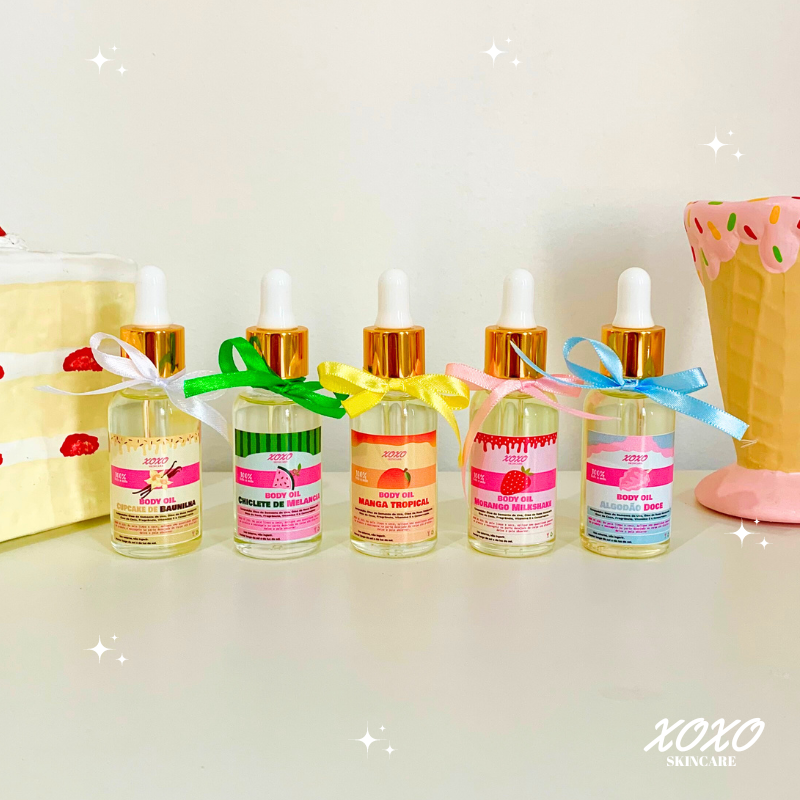 KIT BODY OILS 30 ml | Body Nectar | Óleo Corporal (LER A DESCRIÇÃO)