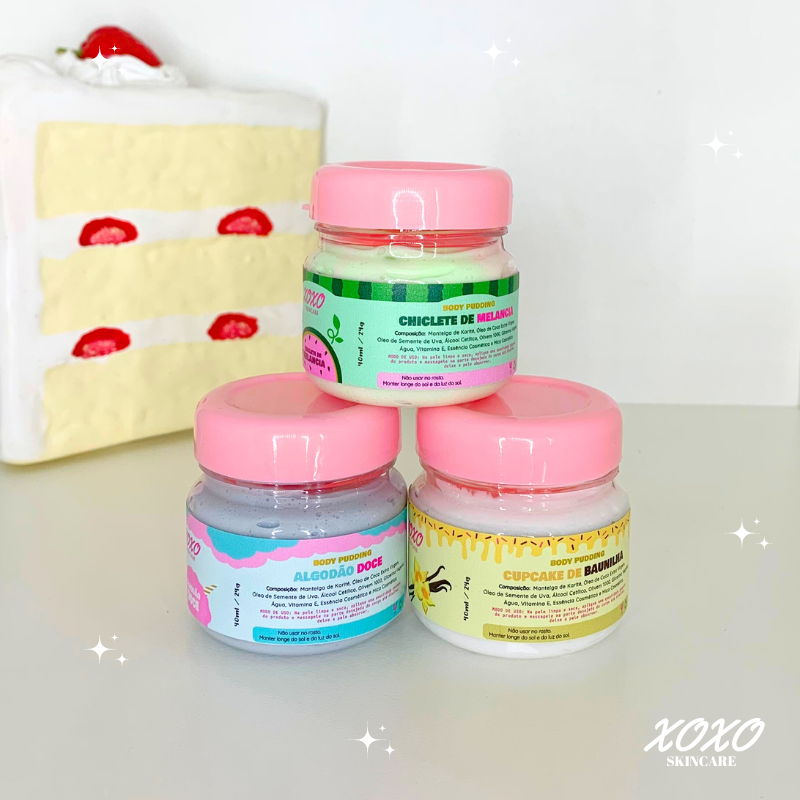 KIT MINIS 40 ml | Manteiga Coporal | Body Butter (LER A DESCRIÇÃO)