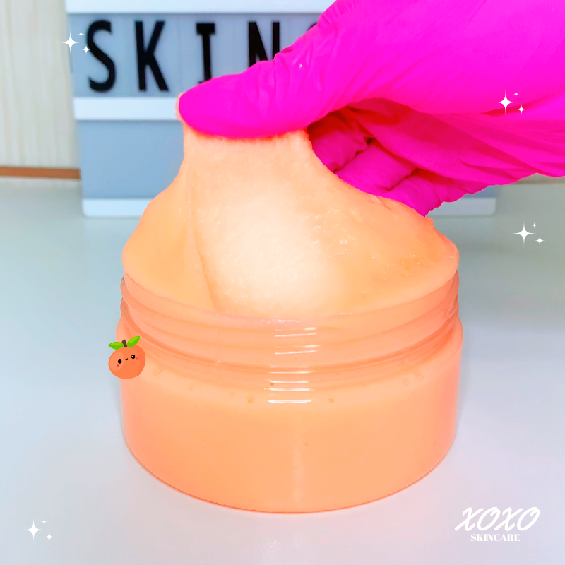 PÊSSEGO CANDY | Body Ice Cream (Esfoliante Corporal de Açúcar)