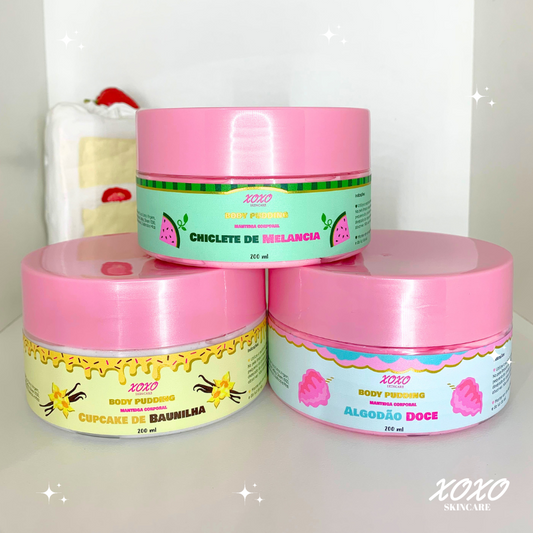 KIT BODY PUDDINGS | Manteiga Coporal | Body Butter (LER A DESCRIÇÃO)