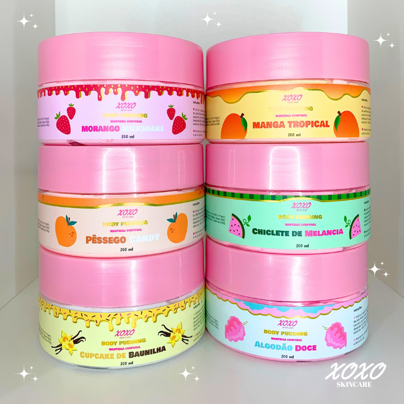 KIT BODY PUDDINGS | Manteiga Coporal | Body Butter (LER A DESCRIÇÃO)