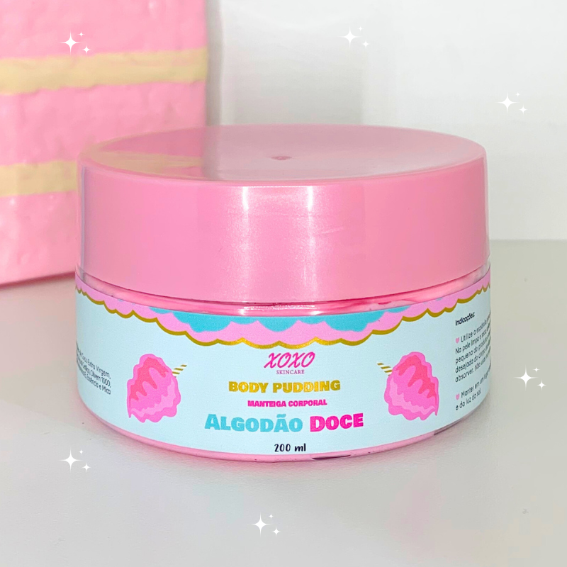 ALGODÃO DOCE | Body Pudding (Manteiga Corporal)